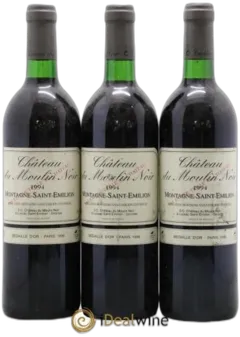 photo du vin Château du Moulin Noir Montagne Saint Émilion