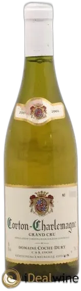 photos du vin Corton Charlemagne Coche Dury