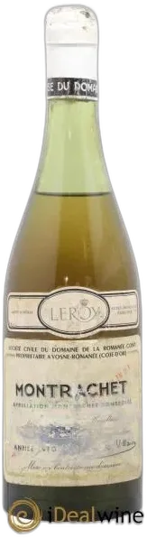 photo du vin Montrachet Grand Cru
