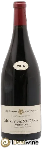 photo du vin Morey Saint Denis 1er Cru Domaine Forey