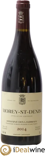 photo du vin Domaine des Lambrays Morey Saint Denis