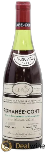capture du vin Romanée-Conti