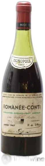 illustration du vin Romanee Conti Domaine de la Romanee Conti