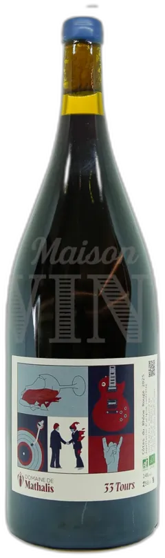 photos du vin 33 Tours Domaine de Mathalis Rouge
