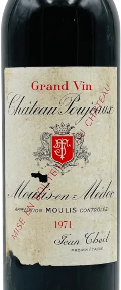 image du vin Château Poujeaux