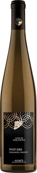 vue du vin Pinot Gris Vendanges Tardives