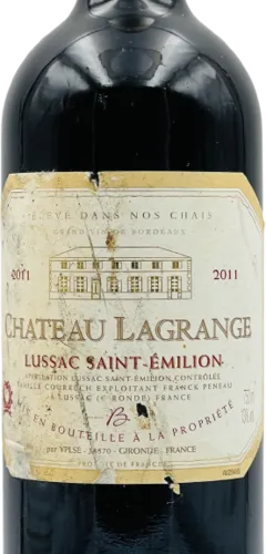 vue du vin Château Lagrange