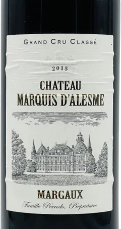photo du vin Château Marquis d’Alesme 3ème Cru Classé