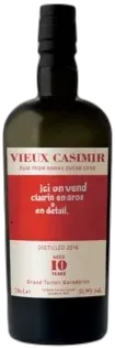 photo du vin Vieux Casimir 10 Ans Small Batch ex-Caroni Cask