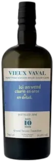 image du vin Vieux Vaval 10 Ans Small Batch ex-Caroni Cask