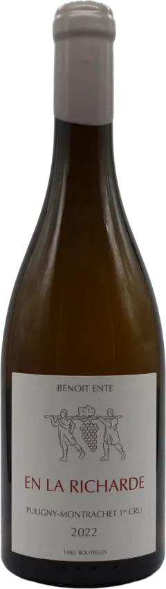vue du vin Folatières en la Richarde