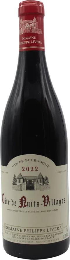 aperçu du vin Cote de Nuits Village Philippe Livera