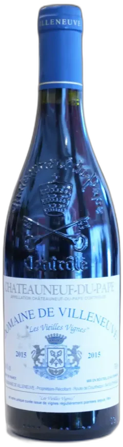 vue du vin les Vieilles Vignes