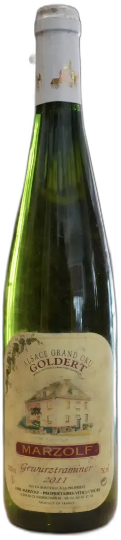 vue du vin Gewurztraminer Goldert Marzolf
