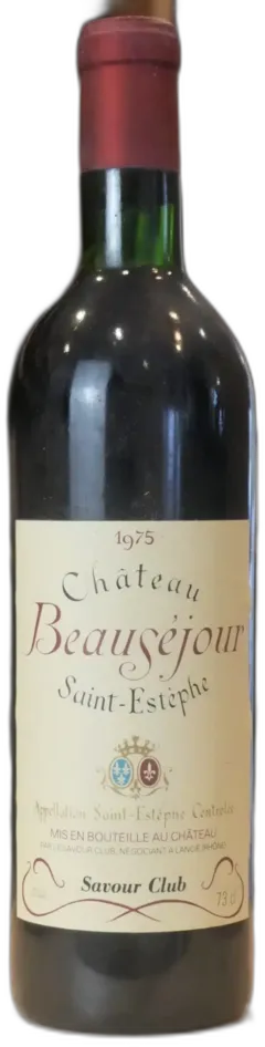 photo du vin Château Beauséjour