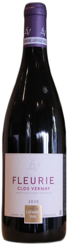 photo du vin Fleurie "Clos Vernay" Lafarge Vial