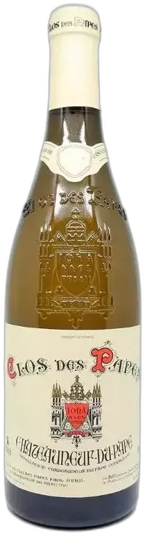 capture du vin Clos des Papes Blanc