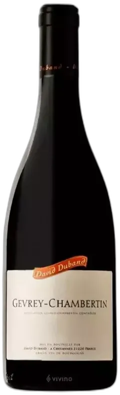 photo du vin David Duband Gevrey Chambertin