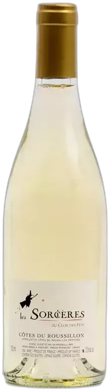 photo du vin Blanc les Sorcières Clos des Fées Aop Côtes du Roussillon