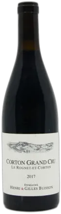 vue du vin Le Rognet et Corton