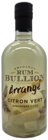 illustration du vin Original Rum Bullion Arrangé Citron Vert Gingembre Coco