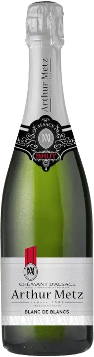image du vin Crémant d'Alsace Blanc de Blanc Arthur Metz