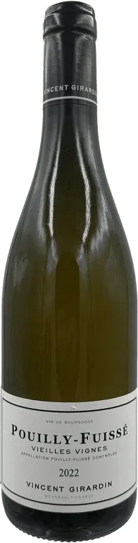 photo du vin Vincent Girardin Bourgogne Pouilly Fuissé Vieilles Vignes 2022