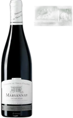 illustration du vin Marsannay Domaine du Vieux Collège les Récilles Bio