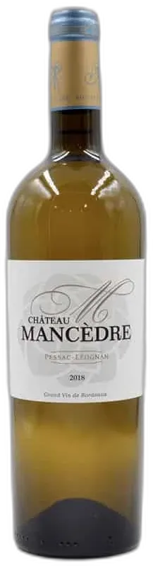 photo du vin Château Mancèdre Aop Pessac-Léognan