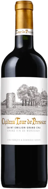 photo du vin Saint Emilion Grand Cru Château Tour de Pressac