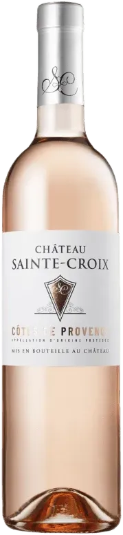 vue du vin Château Sainte Croix