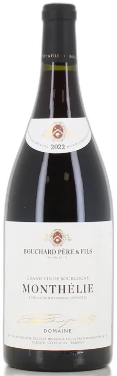 vue du vin Monthélie Rouge