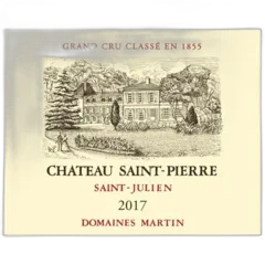 aperçu du vin Saint Pierre