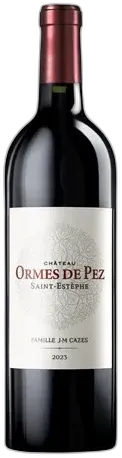aperçu du vin Ormes de Pez