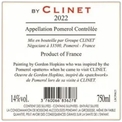 photo du vin Château Clinet