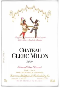illustration du vin Château Clerc Milon