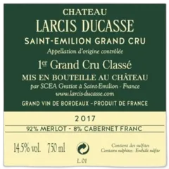 photo du vin Larcis Ducasse