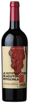 vue du vin Petit Mouton de Rothschild