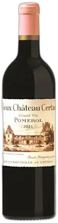 photo du vin Vieux Château Certan
