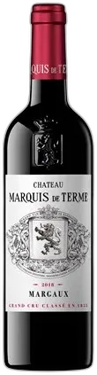 capture du vin Château Marquis de Terme Rouge
