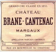 photo du vin Château Brane Cantenac