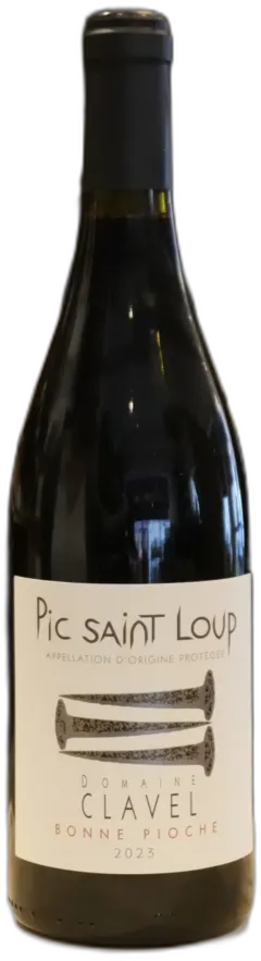 photo du vin Pic Saint Loup Bonne Pioche Domaine Clavel