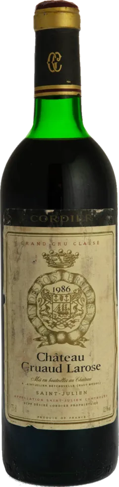 aperçu du vin Gruaud Larose