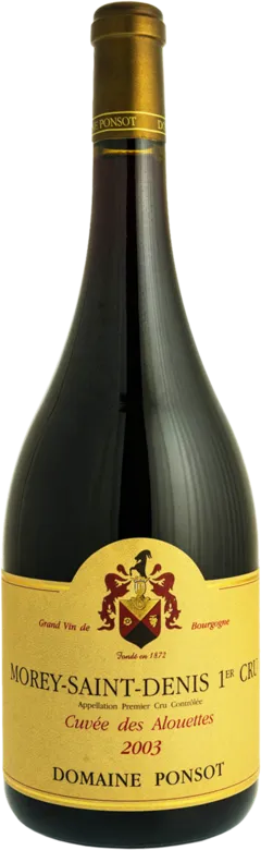 illustration du vin Domaine Ponsot Cuvée des Alouettes