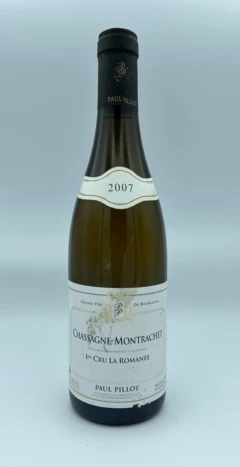 photo Paul Pillot Chassagne-Montrachet Weiß la Romanée 2007