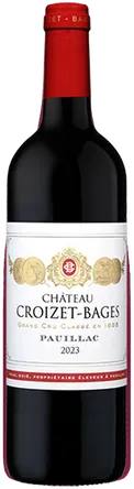 vue du vin Château Croizet Bages