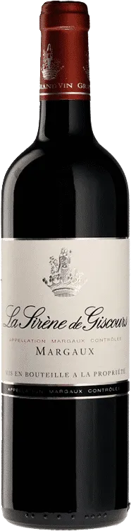vue du vin la Sirène de Giscours - Second Vin du Château Giscours