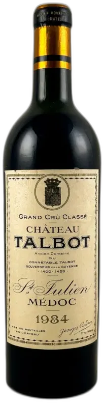 photos du vin Talbot
