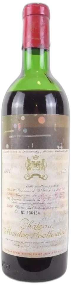 photo du vin Château Mouton Rothschild