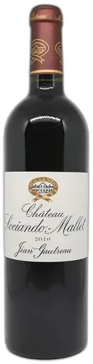 photo du vin Château Sociando-Mallet